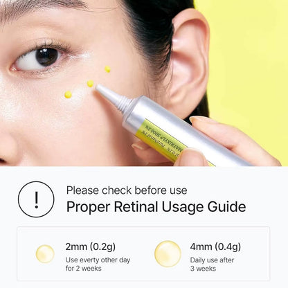 Korean Retinol Vitamin C Hydrating Shot Tightening Booster Face Cream Eye Serum Lightening Dark Circles Firming Moisturizer