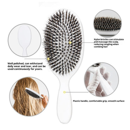 Bristle Airbag Large Plate Comb Nylon