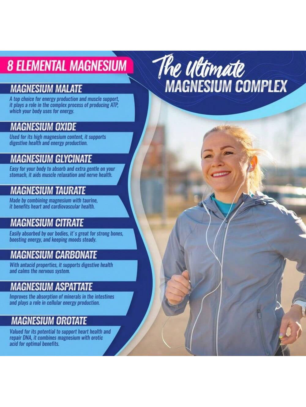 Magnesium Complex 8 Essential Magnesium Supplement Fitness Edible