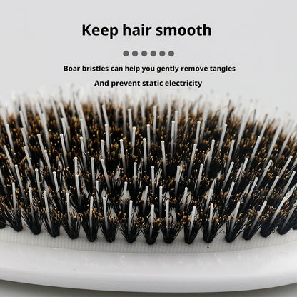 Bristle Airbag Large Plate Comb Nylon